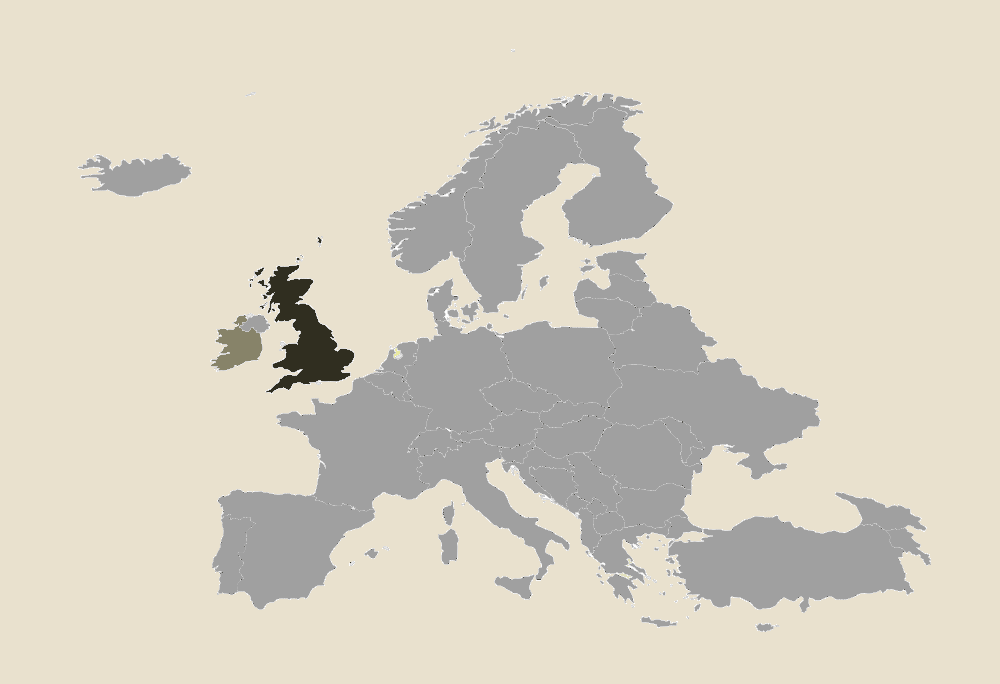 European countries which letters have been sent to